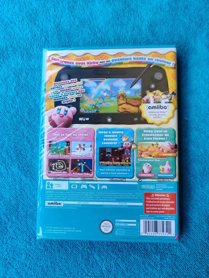 WiiU Kirby et le pinceau arc en ciel - photo numéro 2
