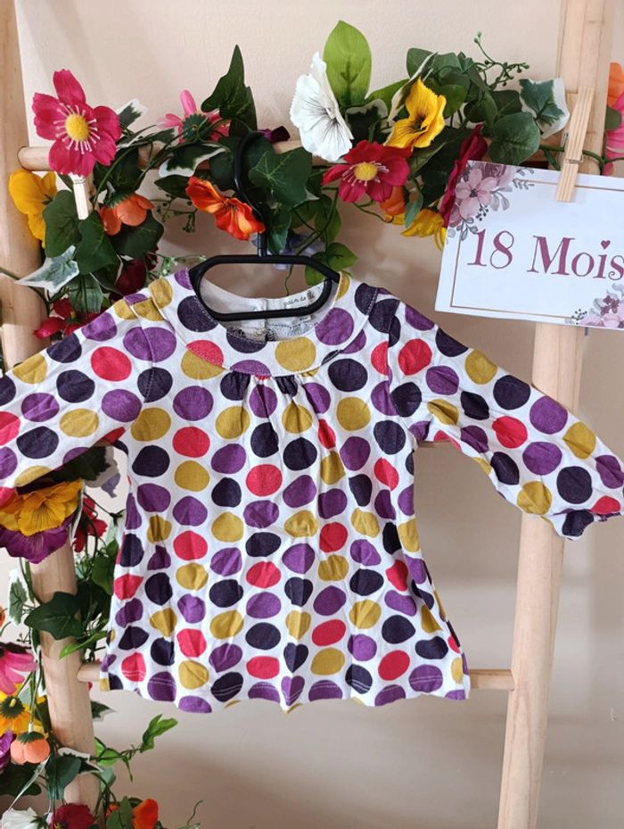 Tunique 18mois grain de blé