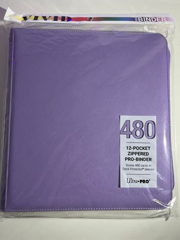 Binder Violet 480 Ultra PRO Vivid