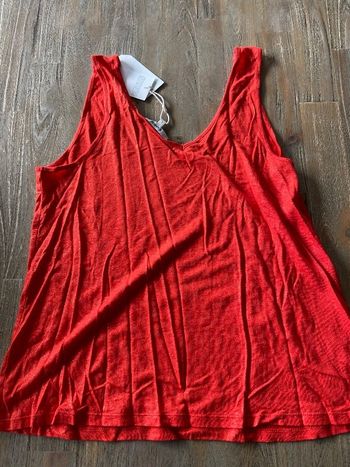 Débardeur irisé doré