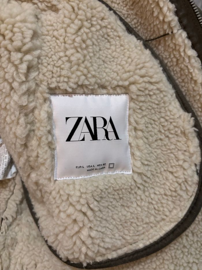 Blouson aviateur ZARA – Taille L - photo numéro 3