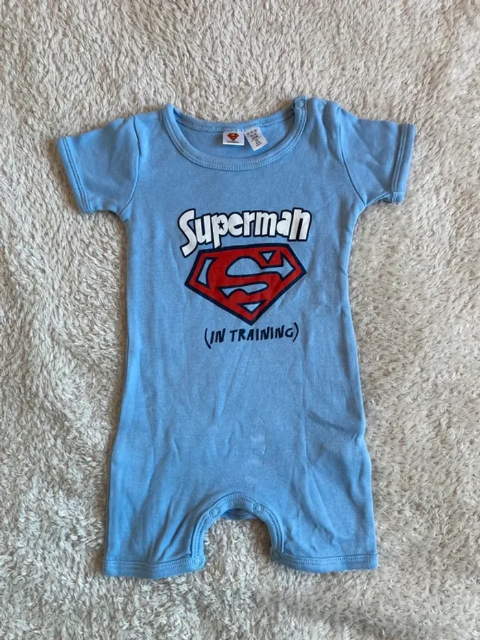Pyjama été Superman bébé 3 mois