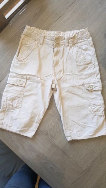 Short beige Garçon