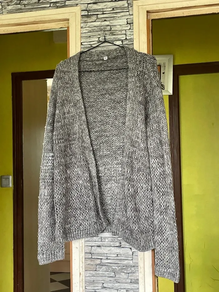 Gilet mailles larges 46