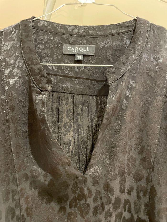 Robe noire Caroll taille 38 - photo numéro 2