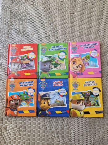Lot de 6 livres Pat Patrouille Hachette jeunesse