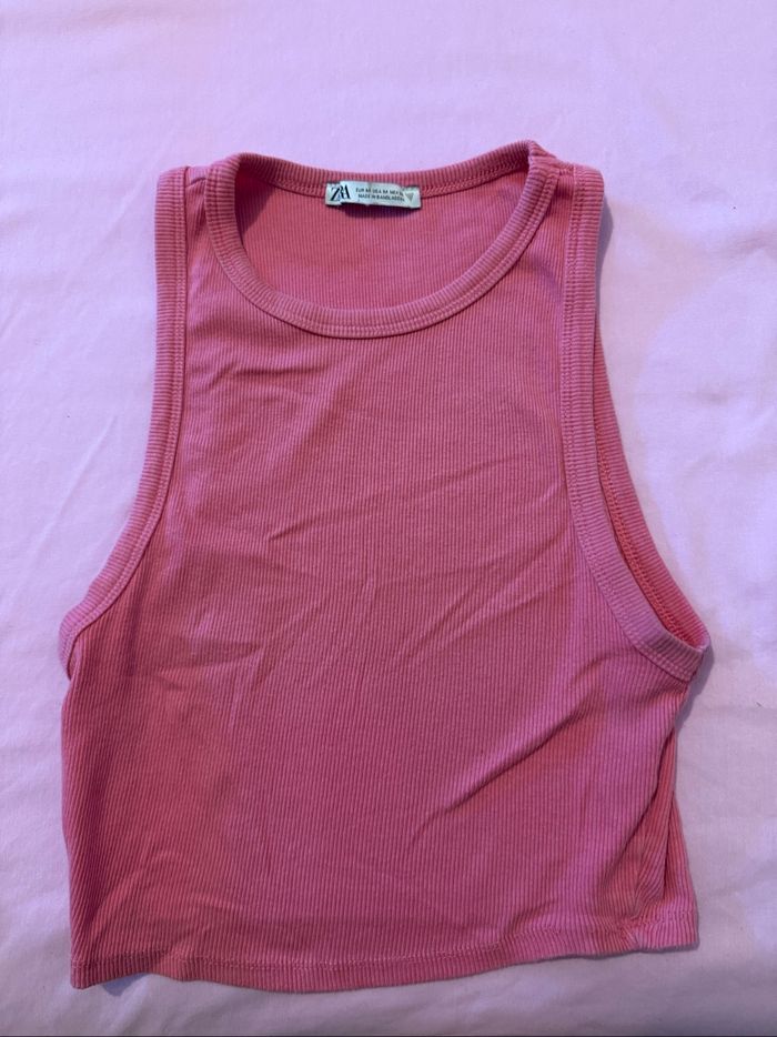 crop top zara rose