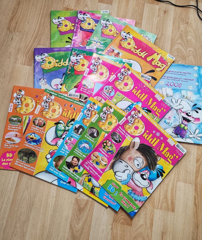 Lot de 14 Diddl Mag