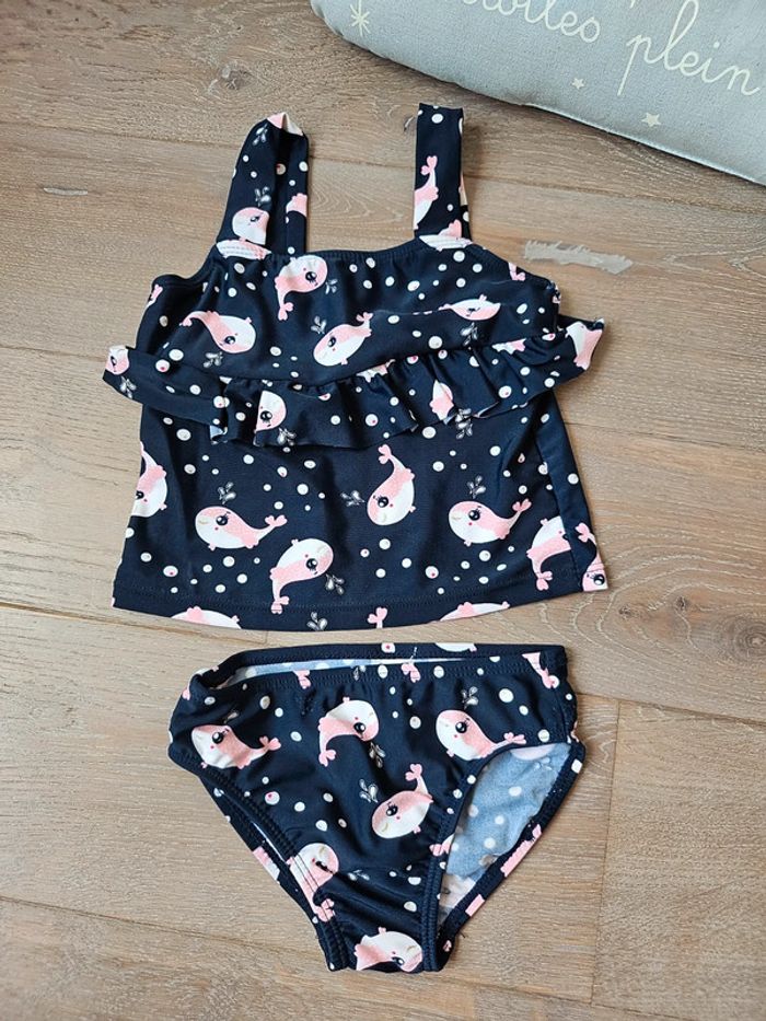 Maillot de bain fille 24 mois