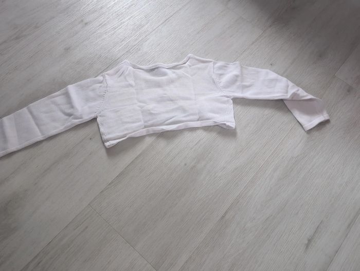 Gilet court blanc - photo numéro 3