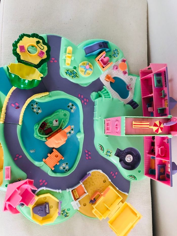 Village Polly pocket rétro vintage années 90 - photo numéro 4