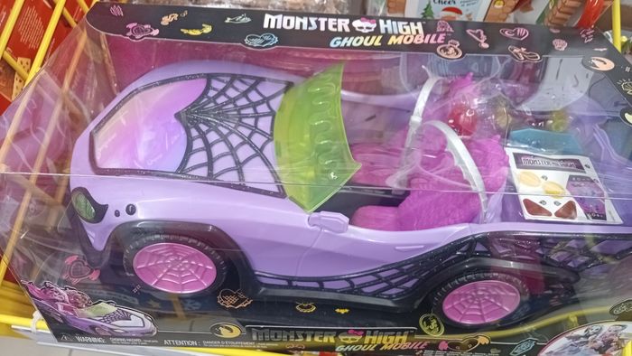 Voiture monster high  ghoul mobil neuve - photo numéro 2