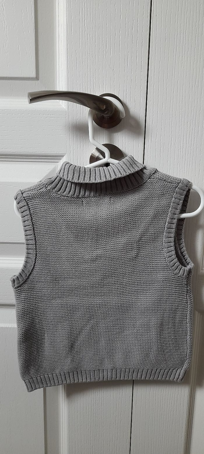 Pull sans manches avec col - photo numéro 3