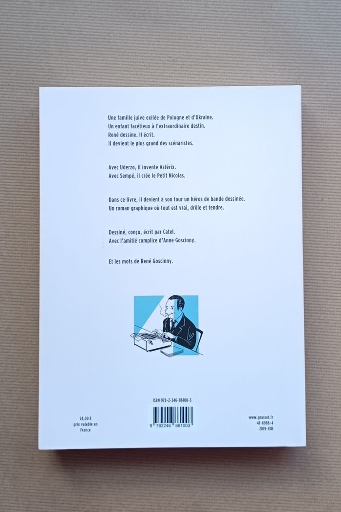 livre Le roman des Goscinny : Naissance d'un gaulois NEUF - photo numéro 4