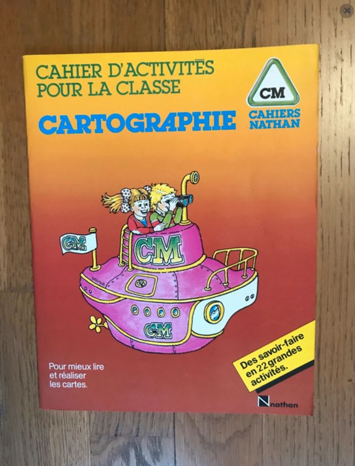 Fichier de cartographie CM1 et CM2