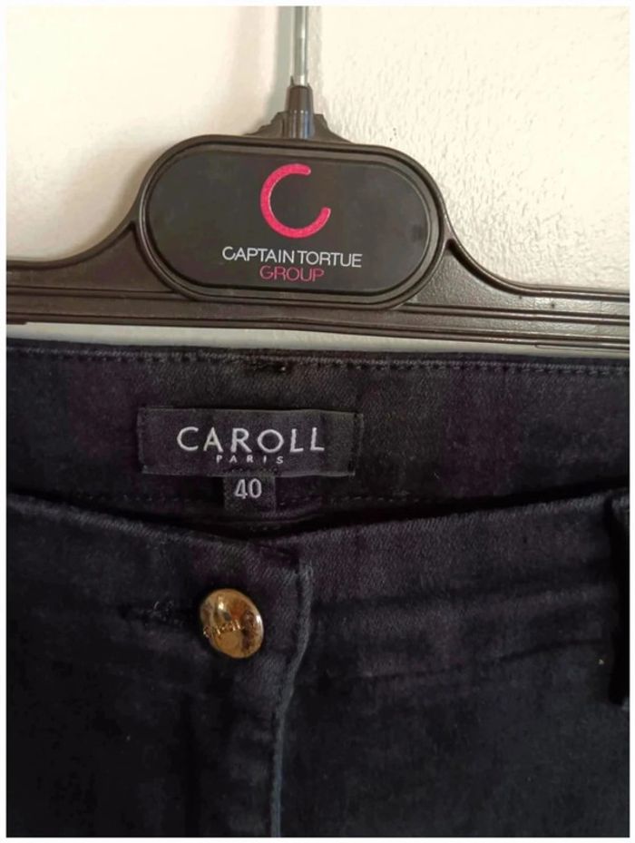 C24 pantalon noir Caroll 40 - photo numéro 3