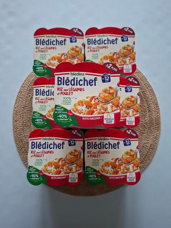 Lot 14 assiette blédina exp 19 mars 26🌸