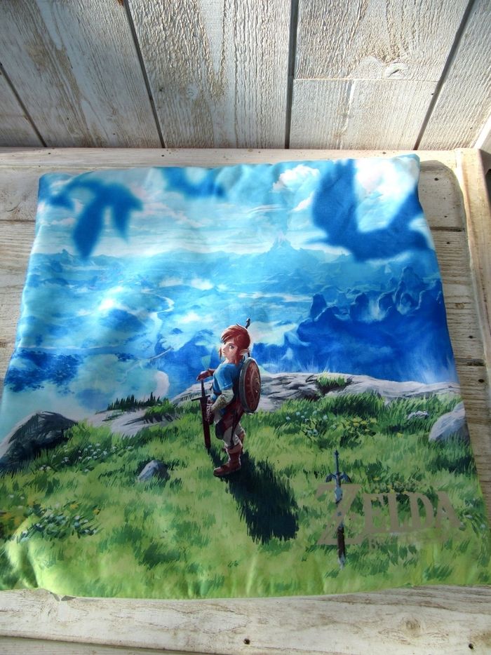 Housse de coussin Zelda breath of the wild - photo numéro 2