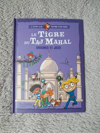 Livre McDonald's "Le tigre du Taj Mahal"