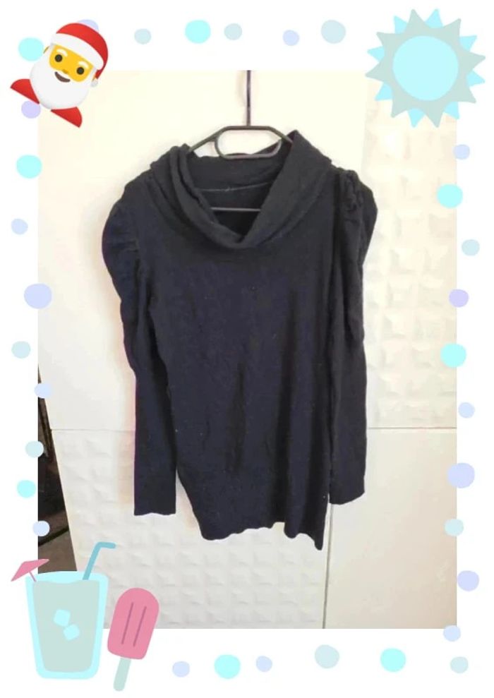 Pull noir - photo numéro 2