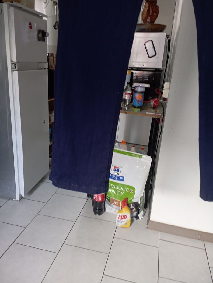 Pantalon de femme taille 38 de marque blanche porte - photo numéro 5