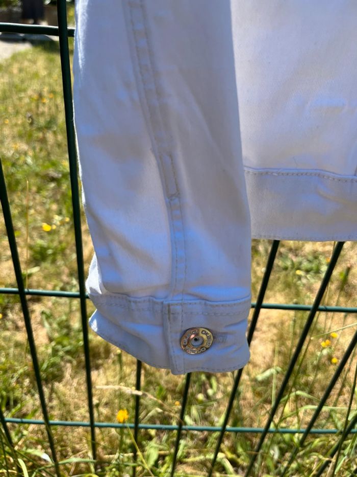 Veste en jean blanche fille 12 ans - photo numéro 5