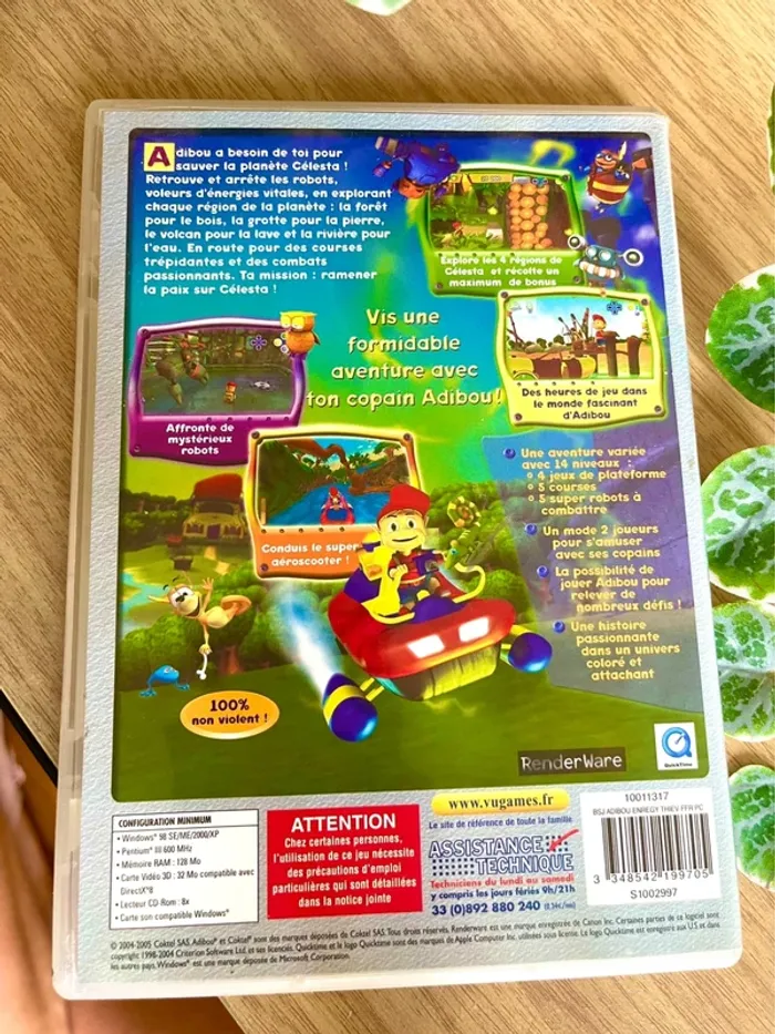Jeu PC Adibou et les Voleurs d’Énergie – BestSeller Junior – FR - photo numéro 3