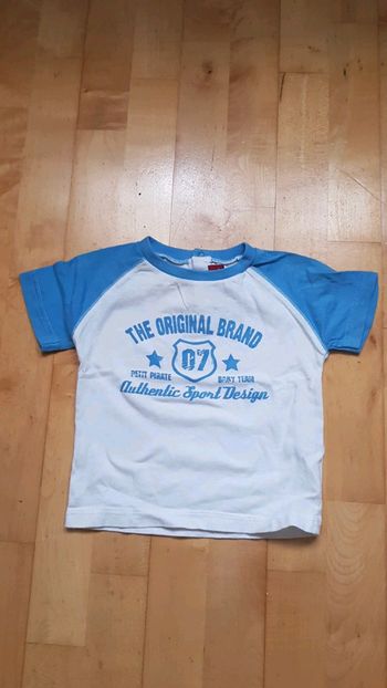 Tee-shirt garçon, 18 mois, petit pirate.