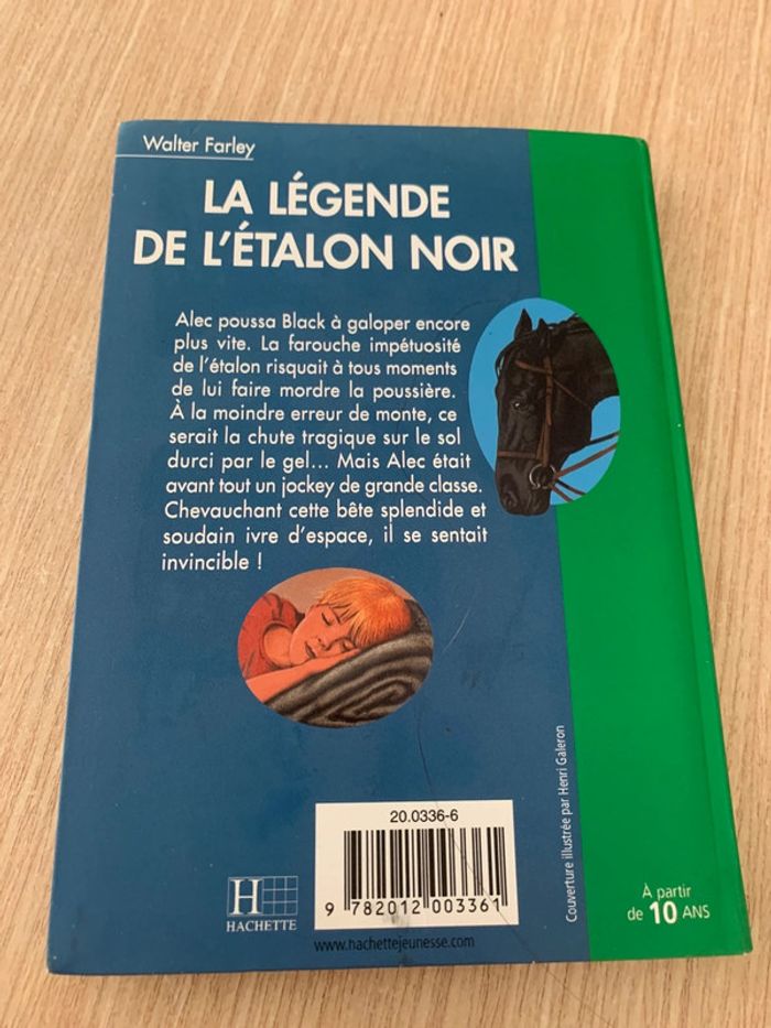 Livre walter farley la légende de l étalon noir - photo numéro 2