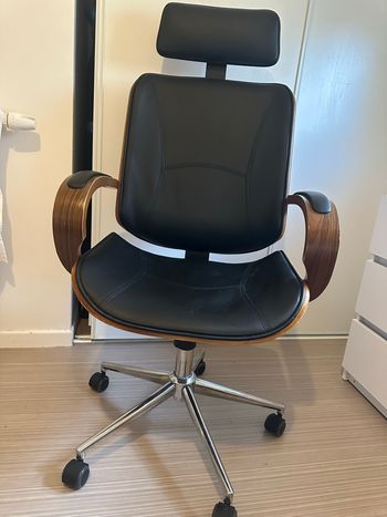 vidaXL Chaise de Bureau Siège Fauteuil d'Ordinateur Salon Chambre d'Etudiant 241686