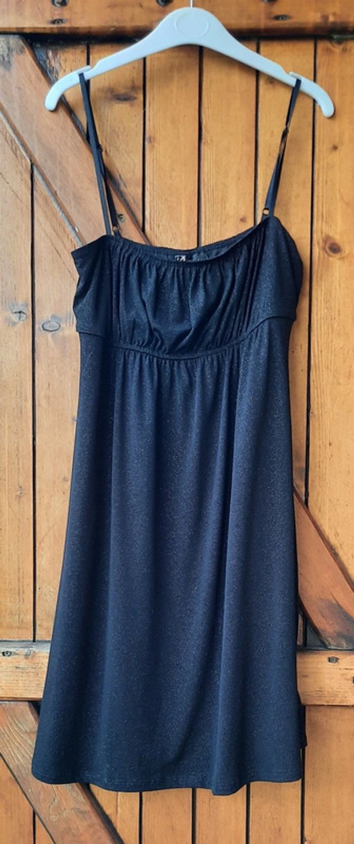 Robe noire pailletée Pimkie 38