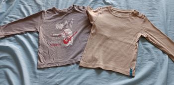 T-shirts manches longues taille 12 mois