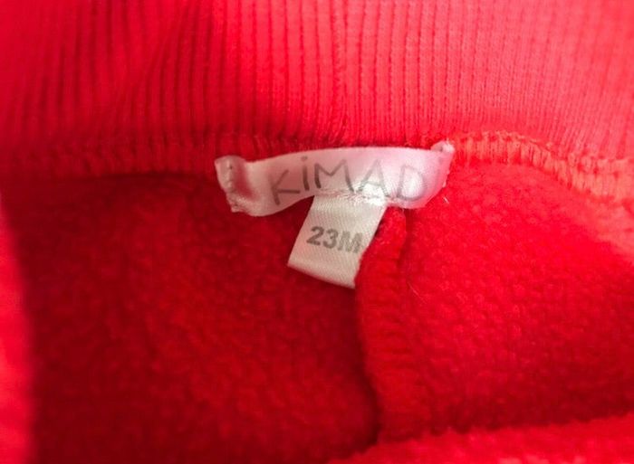 Pantalon rouge 23 mois Kimadi - photo numéro 4