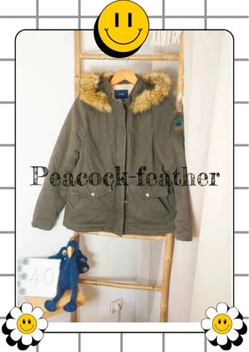 Manteau kaki Kiabi 40/42