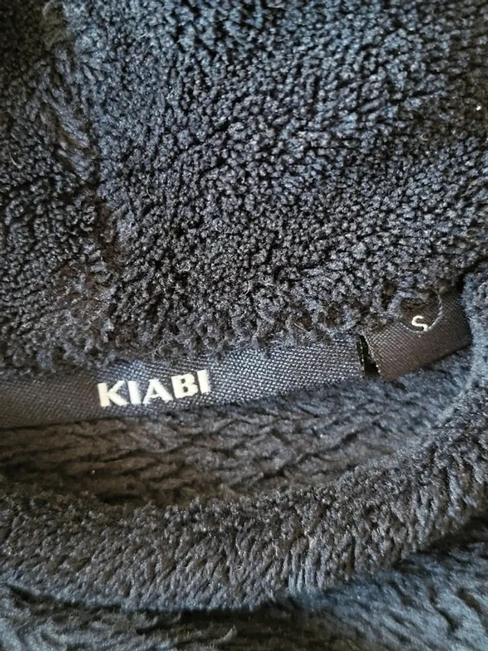 Peignoir/ robe de chambre tout doux bleu marine - Kiabi - photo numéro 6