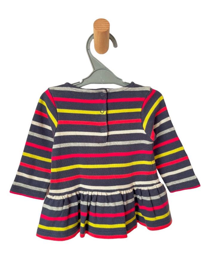 Tunique rayée à manches longues - Week-end à la mer 12 mois - photo numéro 3