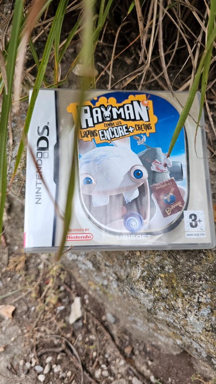 Super jeu Nintendo ds rayman contre les lapin crétin