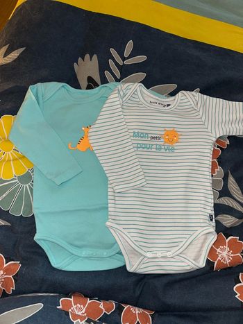 Lot de 2 bodys