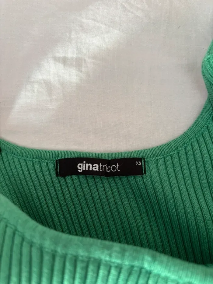 Débardeur vert Ginatricot - photo numéro 3