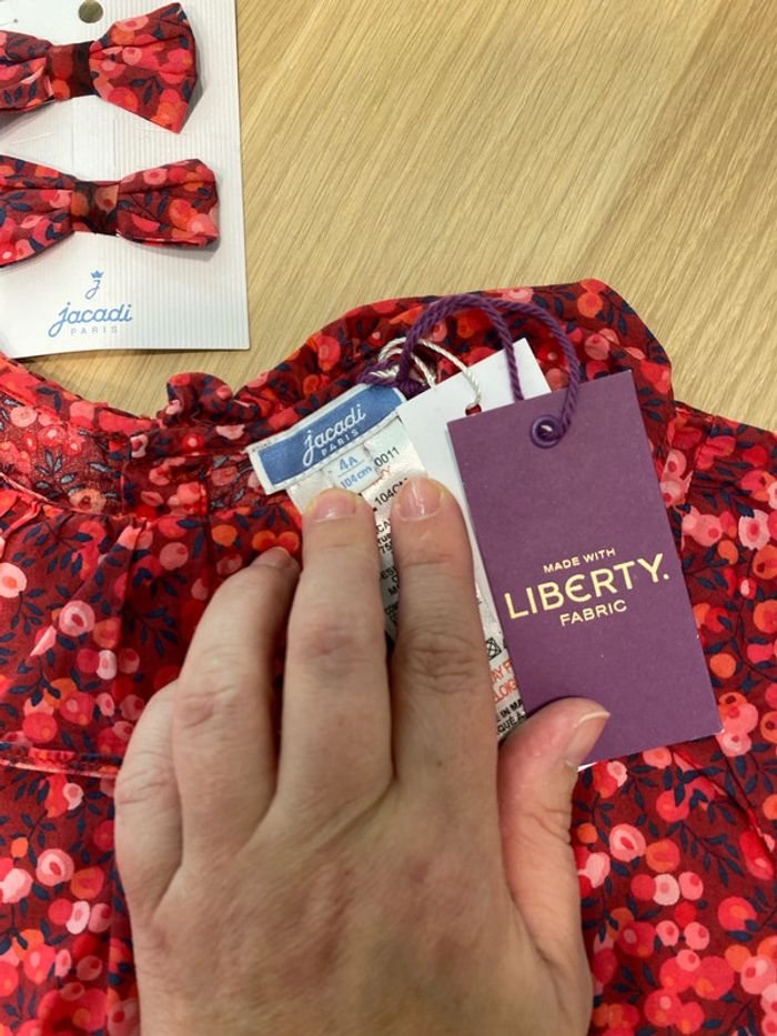 Blouse liberty neuve jacadi - photo numéro 3