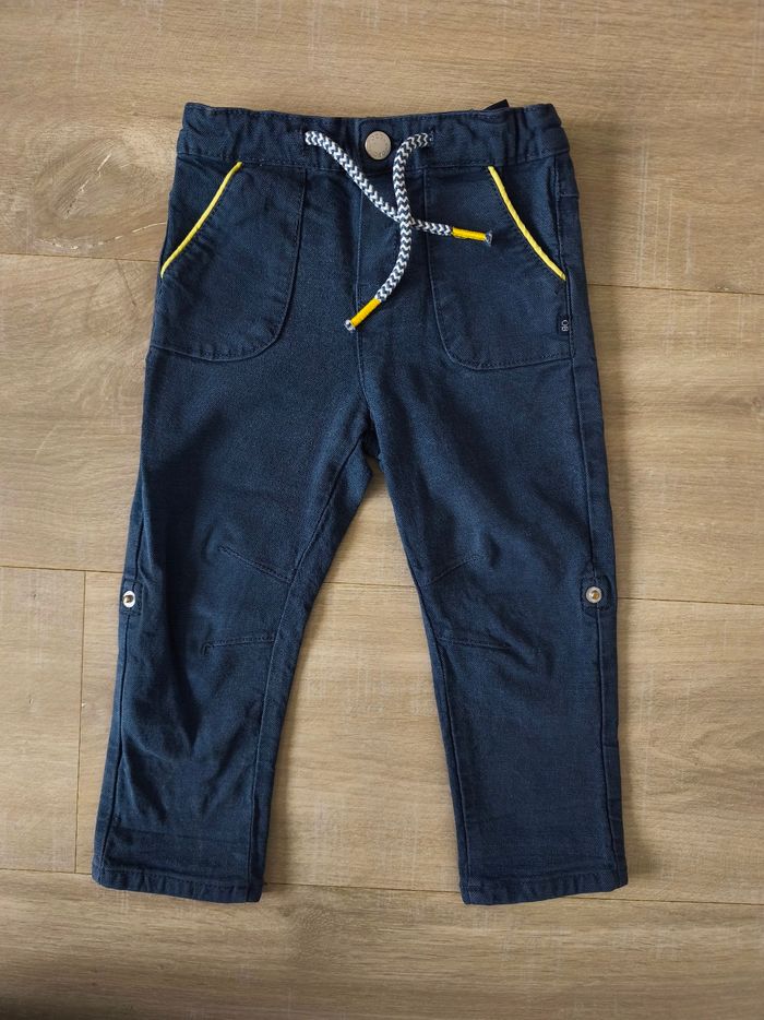 Pantalon bleu foncé Obaibi