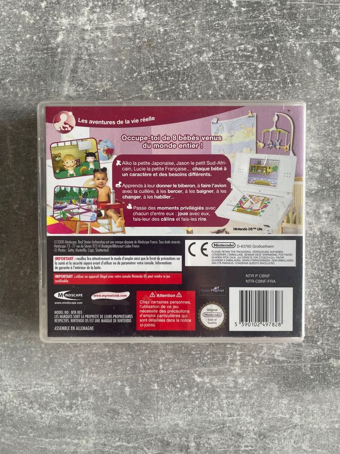 Jeu pour Nintendo DS, Real stories babies en français. - photo numéro 3