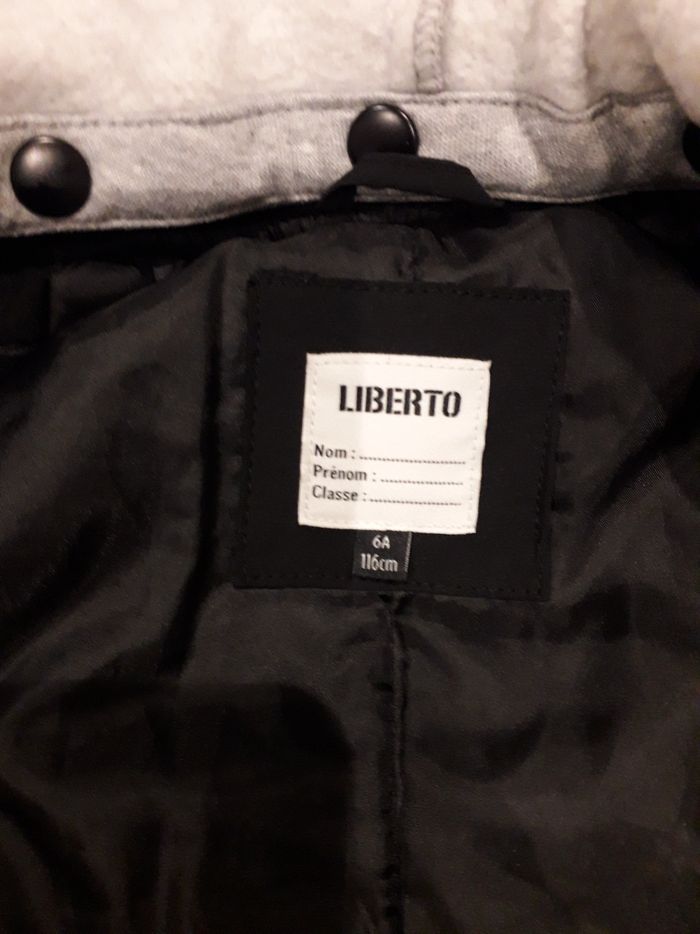 Blouson liberto 6 ans - photo numéro 4