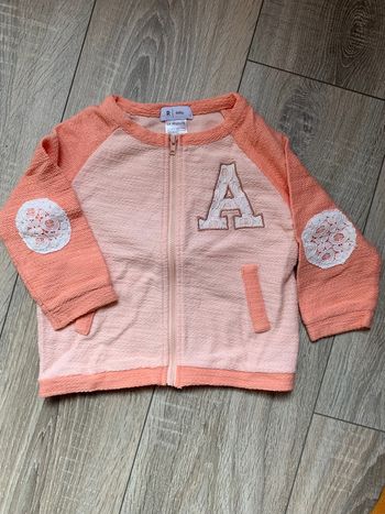 Veste zippée 2ans