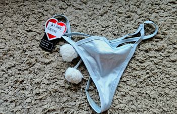 Petit strings bleuté