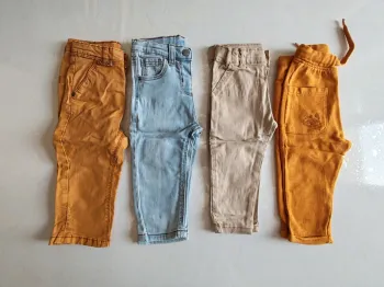 Lot pantalon 12 mois jean jogging