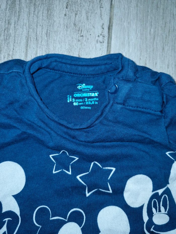 Lot de 4 t-shirt manches courtes 3 mois - photo numéro 6