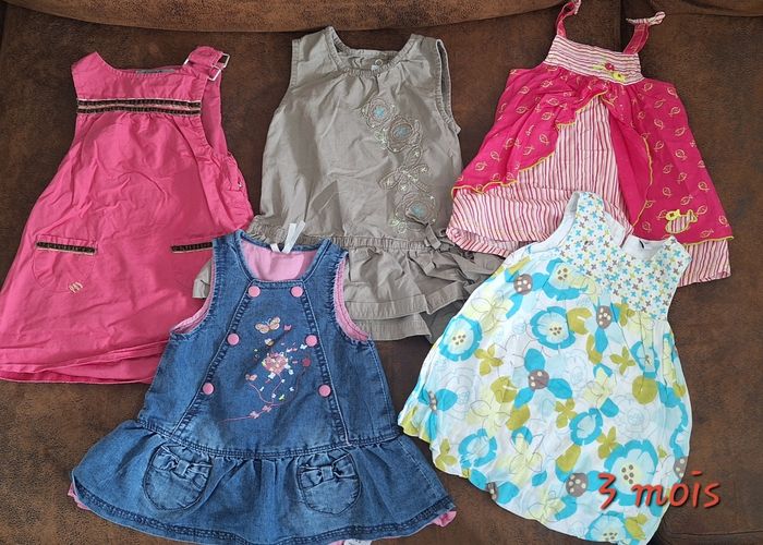 Lot robes 3 mois