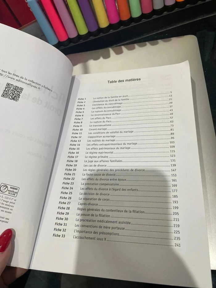 Fiches droit de la famille - photo numéro 3