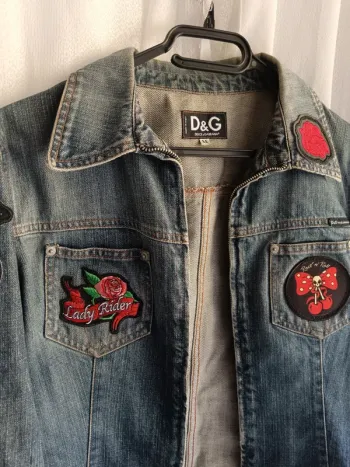 Dolce Gabbana "Veste en jean zippée"